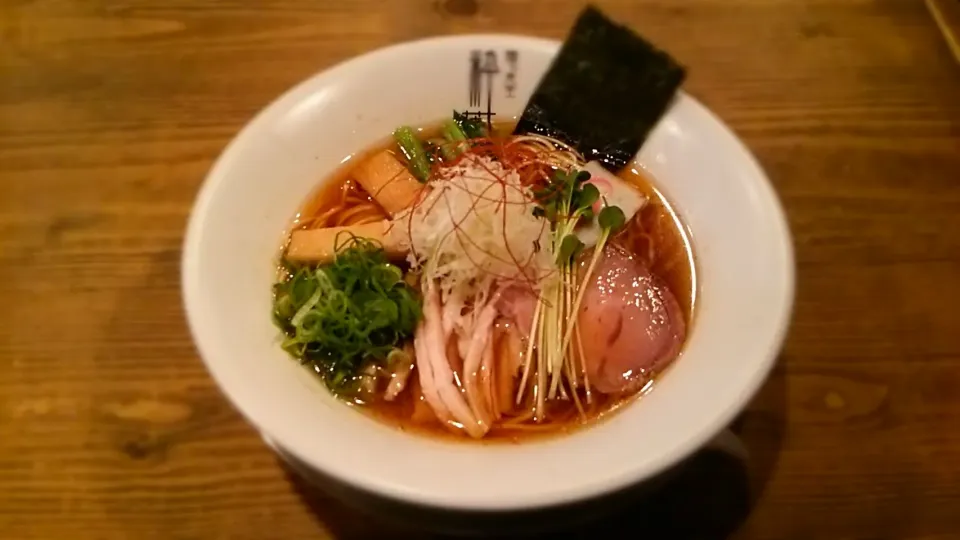 Snapdishの料理写真:サバ醤油らぁ麺|麺's食堂粋蓮さん