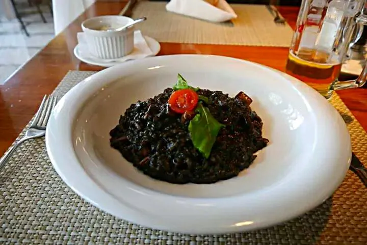 Squid ink risotto|Arisaさん