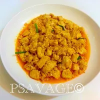 Stir-Fried Chicken in Curry Sauce #ThaiStyle Kai Paad Pong Kraree|PSAVAGEさん