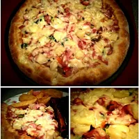 Ham and Sausage BBQ Pizza|Eveさん