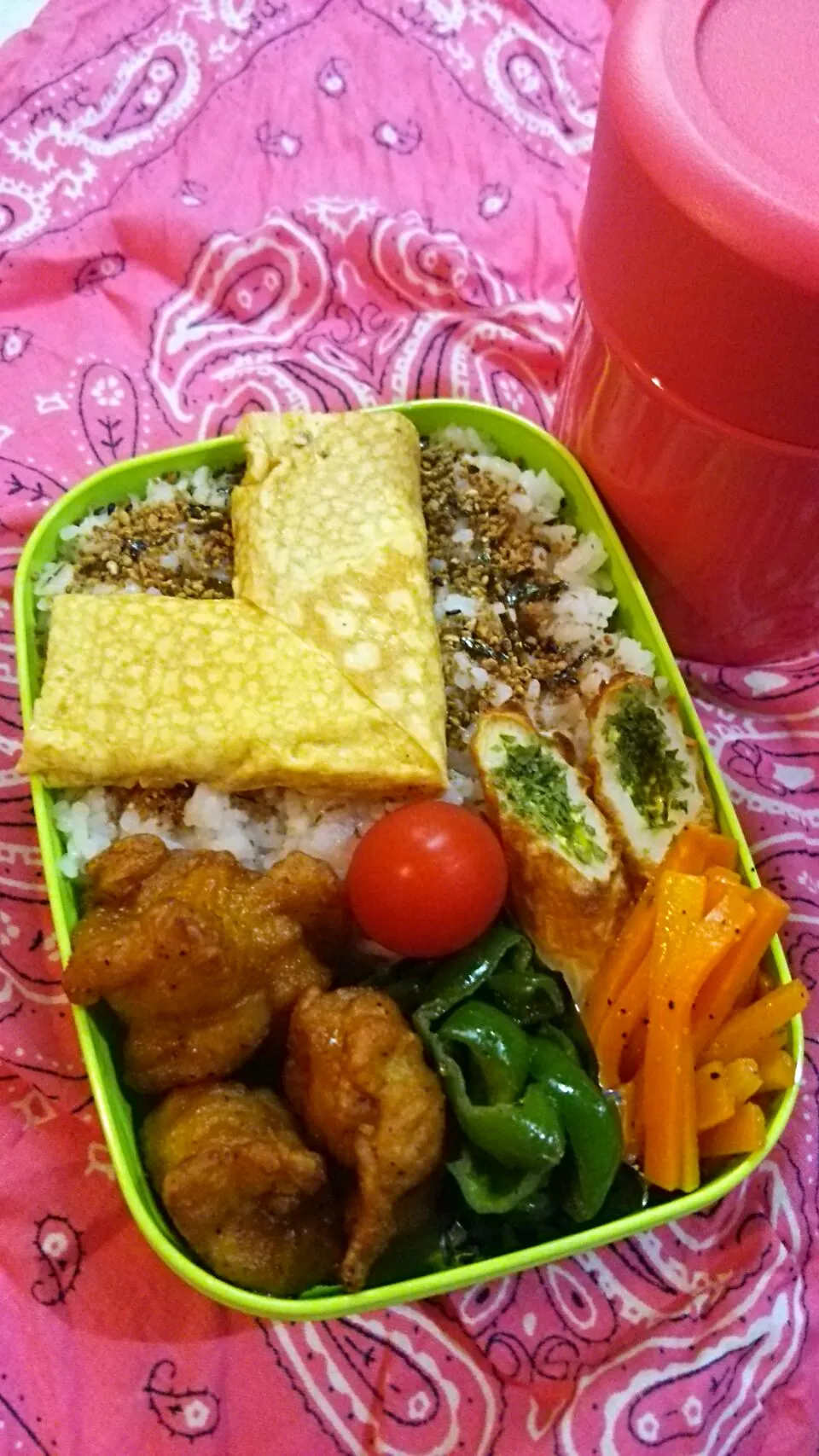 Snapdishの料理写真:旦那はん弁当♡|みっつさん