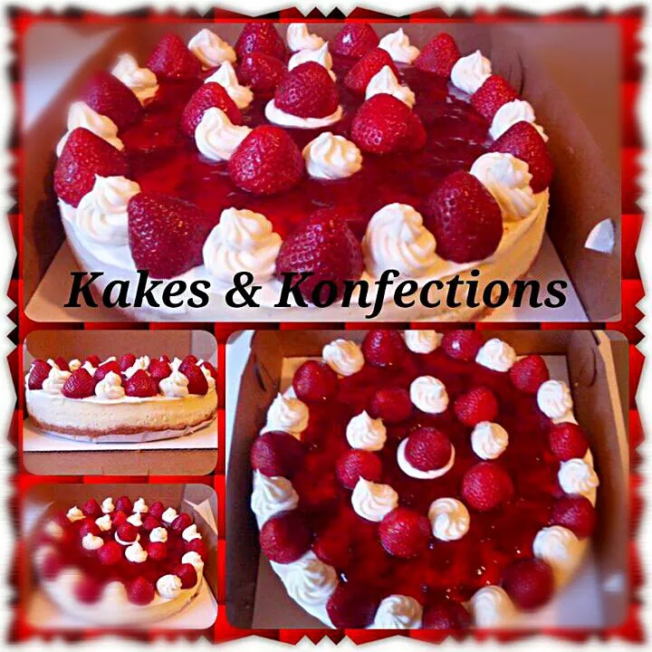 Snapdishの料理写真:Strawberry Cheesecake|Lakeshia Hazeleyez Goldenさん