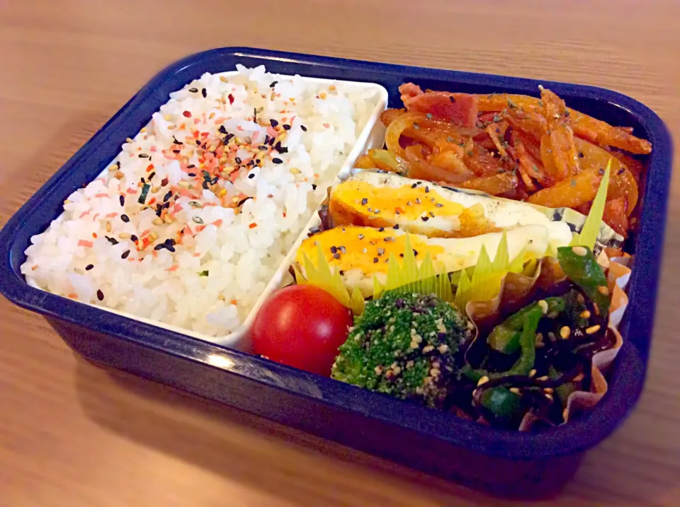 ポテトとベーコンの炒め物弁当|のぞみさん