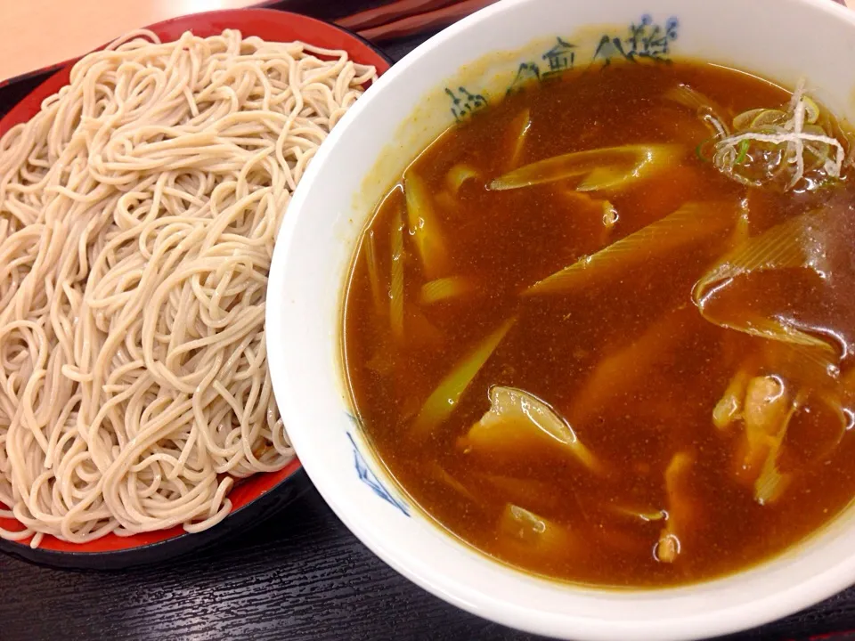 味奈登庵 横浜市役所店  カレー南蛮そば（別盛り）|ゆうじ.さん