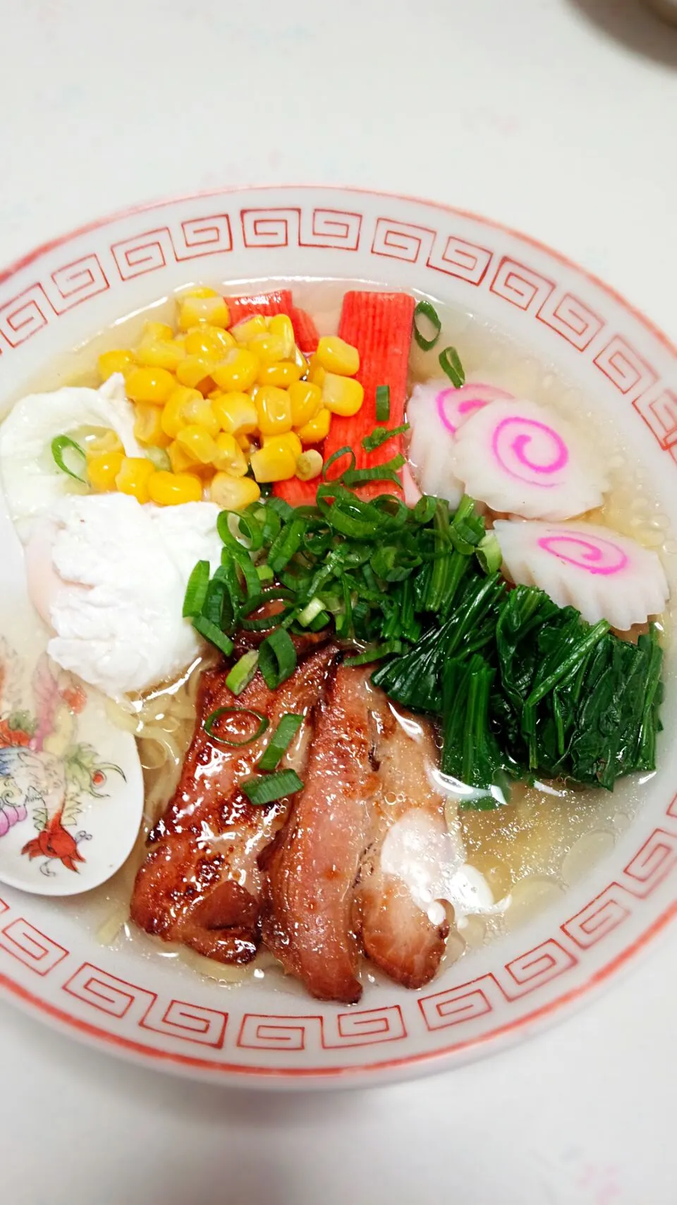 函館朝市ラーメン(塩味)|らすくさん