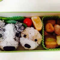 妹のお弁当♪|りんごさん