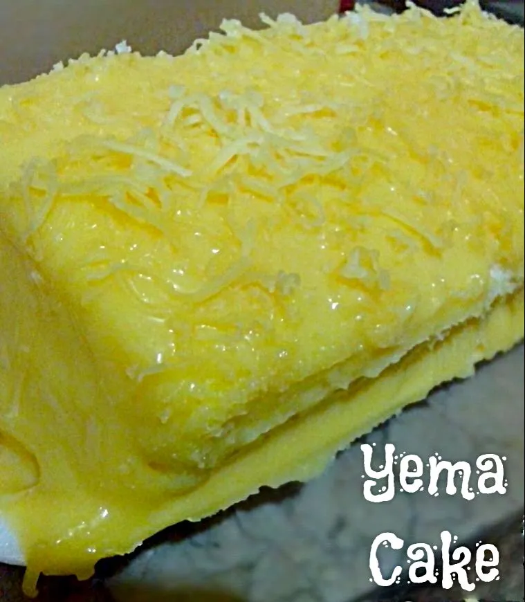 Snapdishの料理写真:delicious Yema Cake|Maria Rhoneliaさん