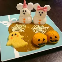 Snapdishの料理写真:♡ ハロウィンカレー ♡|MM21さん