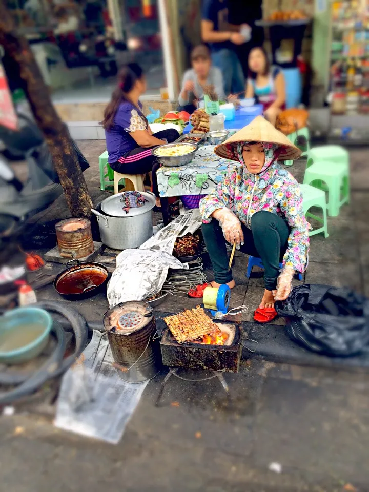 Thịt xiên nướng|Chi Chiさん