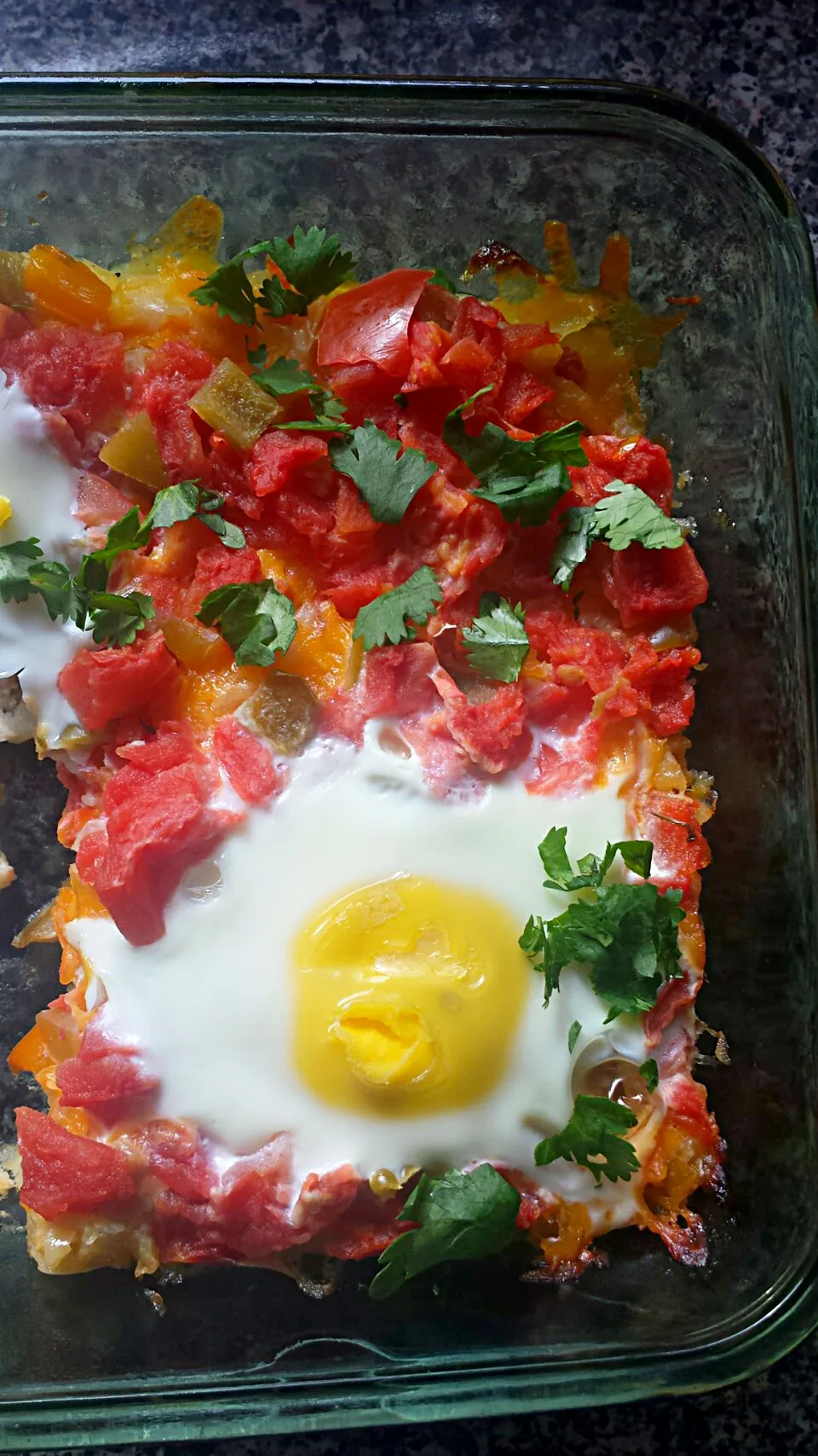 My attempt at huervos rancheros #yum #Breakfast/Brunch|Camille Beardenさん