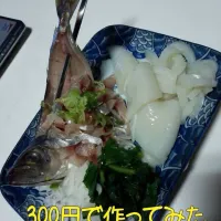 Snapdishの料理写真:安かった海鮮組？(⌒-⌒; )|ジローさん