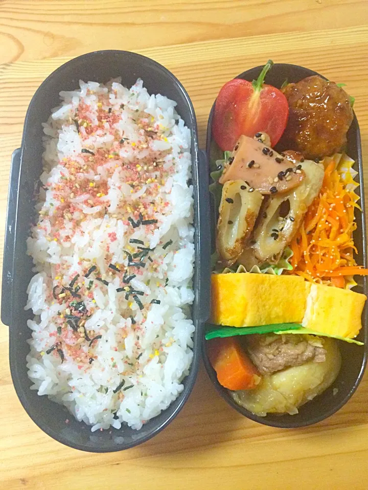 4日ぶりの旦那様弁当♡|らぃさん