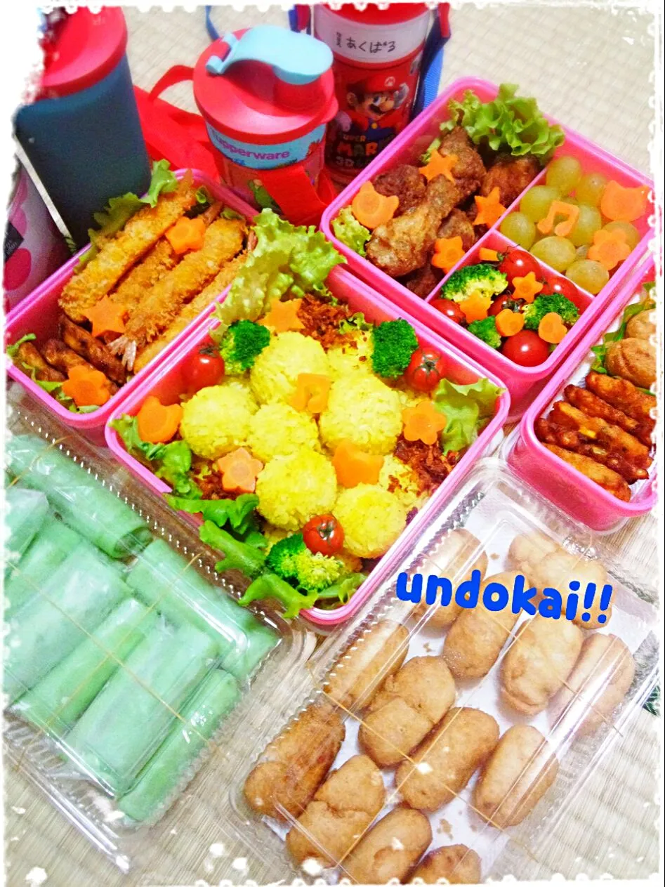 Undokai bento|RikaEmakAkbarKhawlaさん