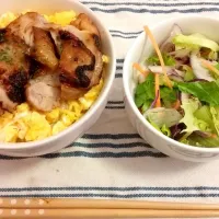 Snapdishの料理写真:鶏照り焼き丼|arsさん