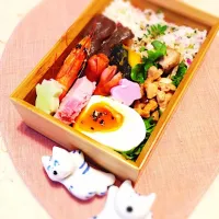 Snapdishの料理写真:❁ 11/5  娘のお弁当 ❁|チャラりんピックさん