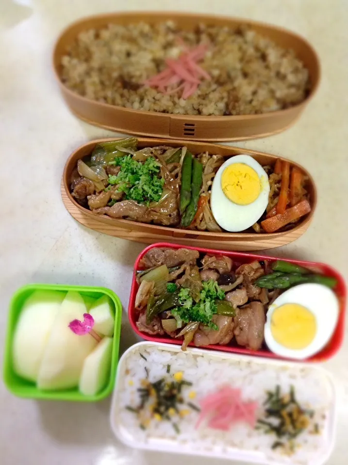 Today’s lunch box.|hoppycowさん