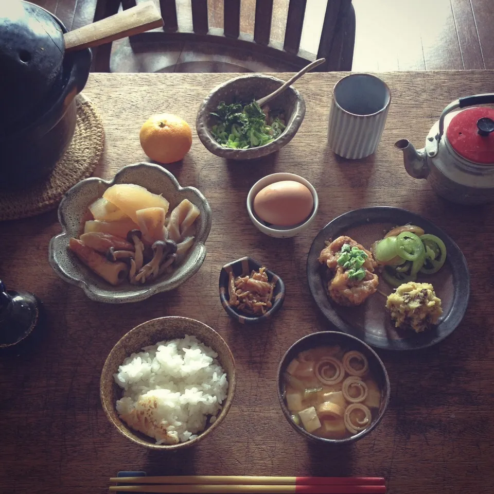 “ あり合わせ定食 ”|おたんこ食堂  d□~°さん