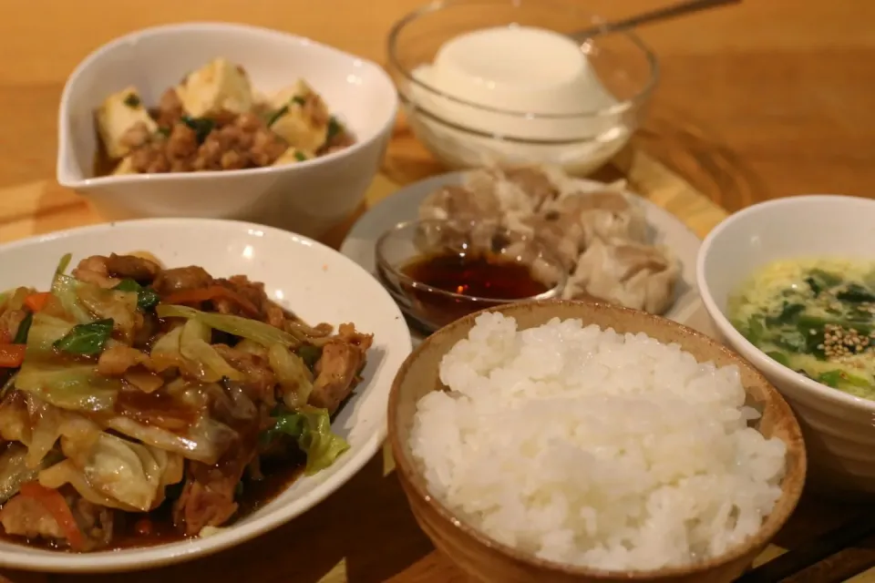 今夜は中華な晩ごはん ٩(๑´ڡ`๑)۶|マカロンさん