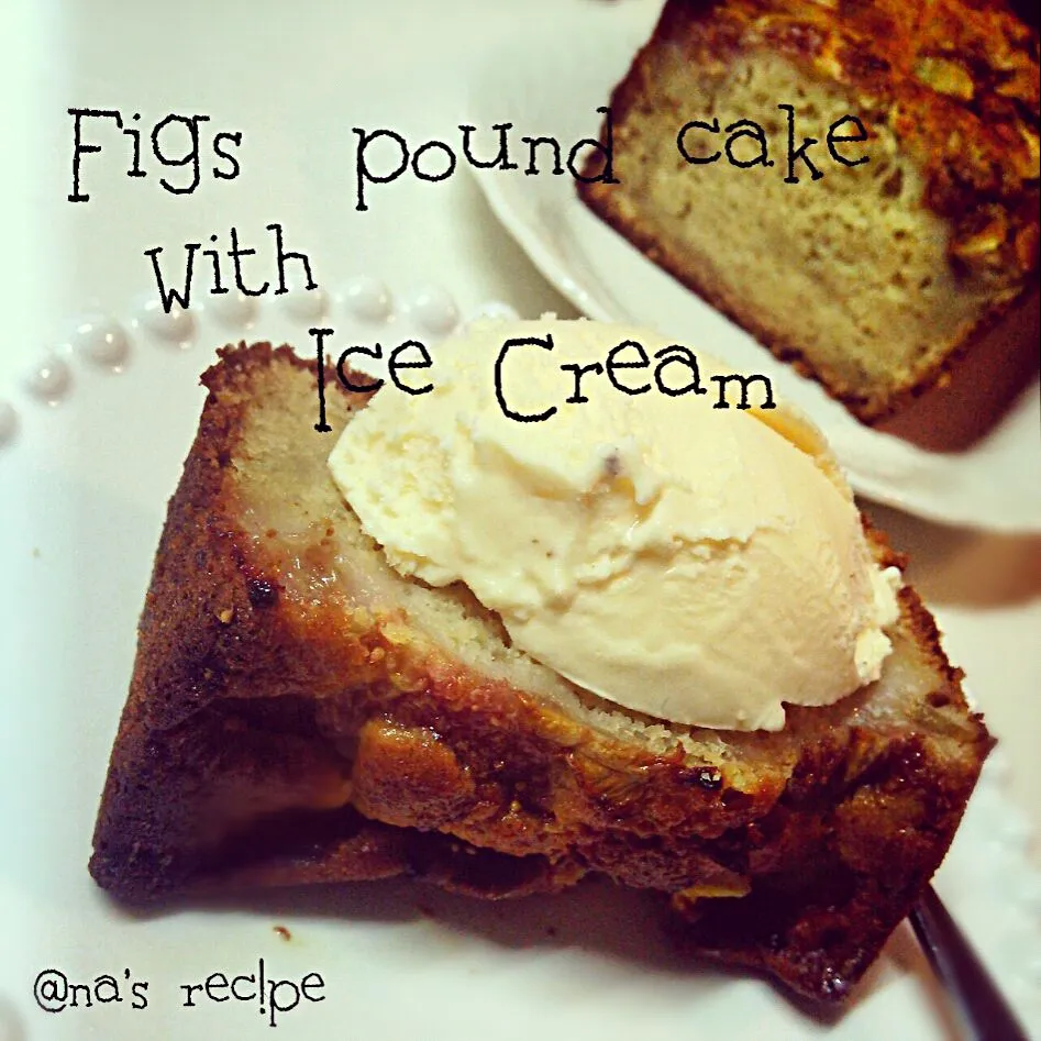 Figs  pound cake♡|Kashimanakitchenさん