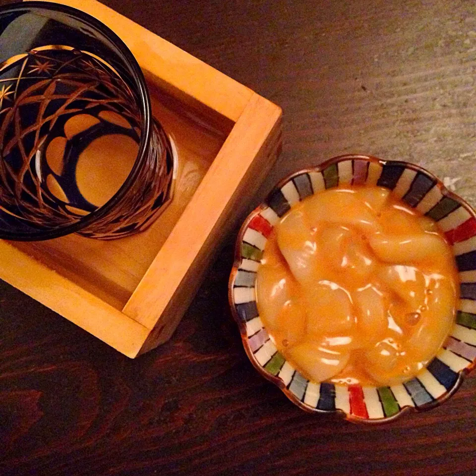 イカの塩辛とひやおろし|Shinya Sasakiさん