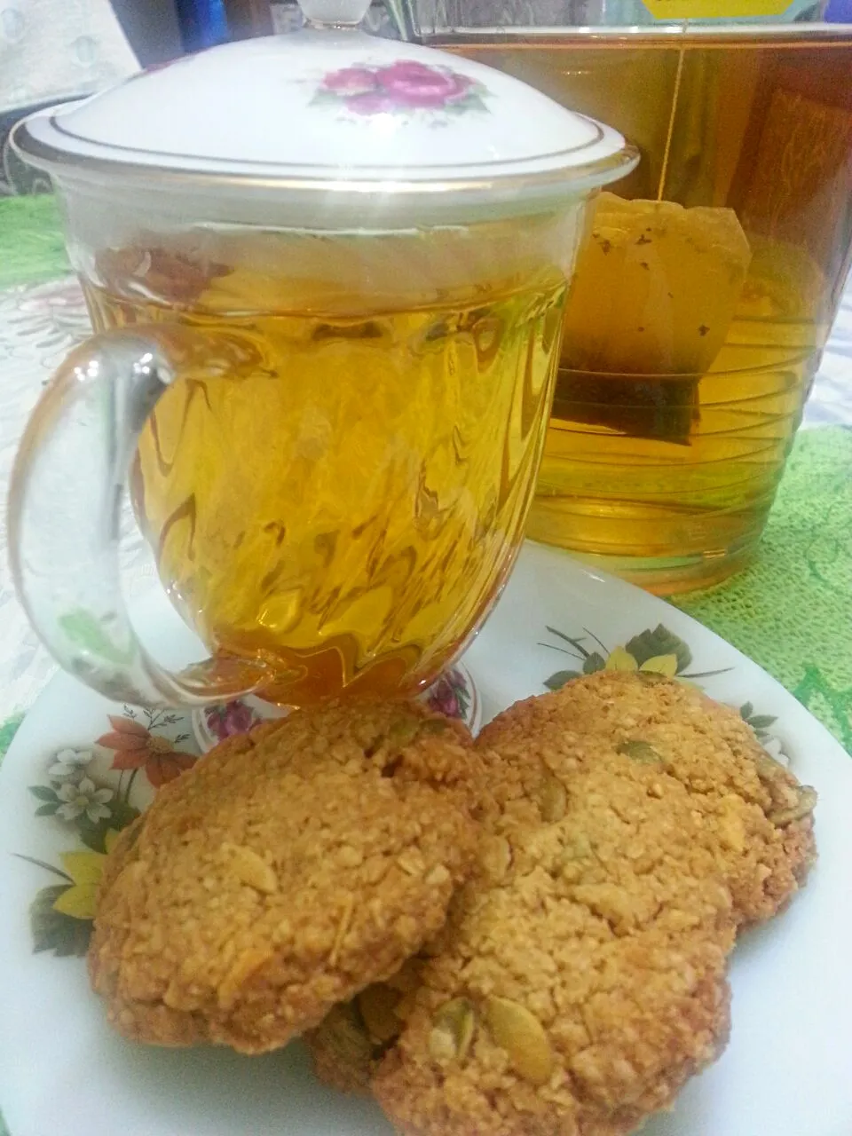 oat cookies for dinner|HAFIDA HAMZAHさん