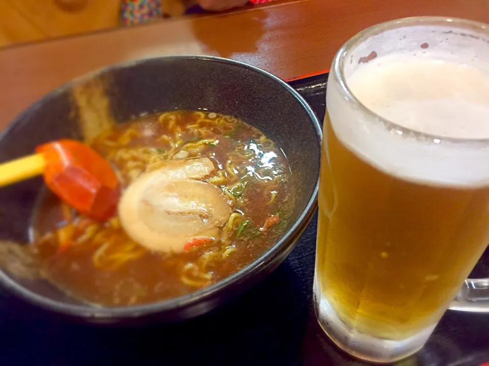 Snapdishの料理写真:お風呂上がりはやっぱり🍻|kasuminteaさん