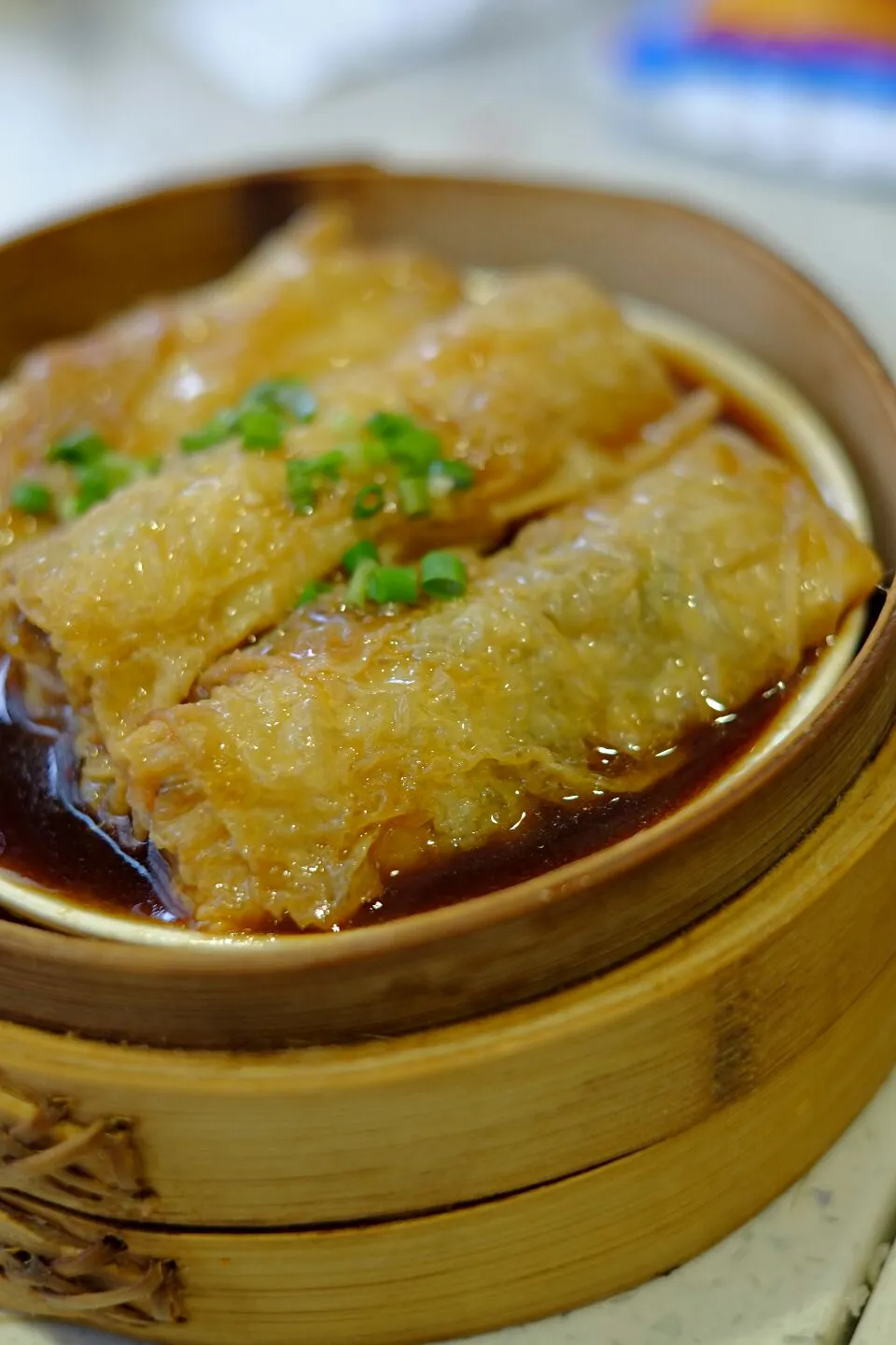 beancurd skin roll|Peter Tさん