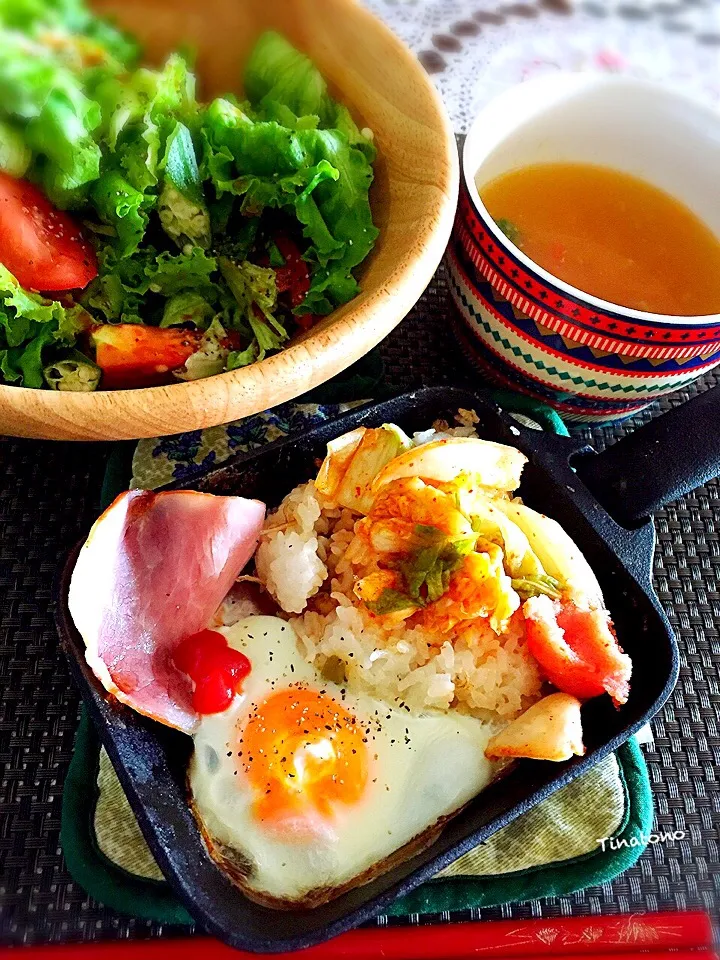 Snapdishの料理写真:朝ごはん！|Tina Tomoko😋さん