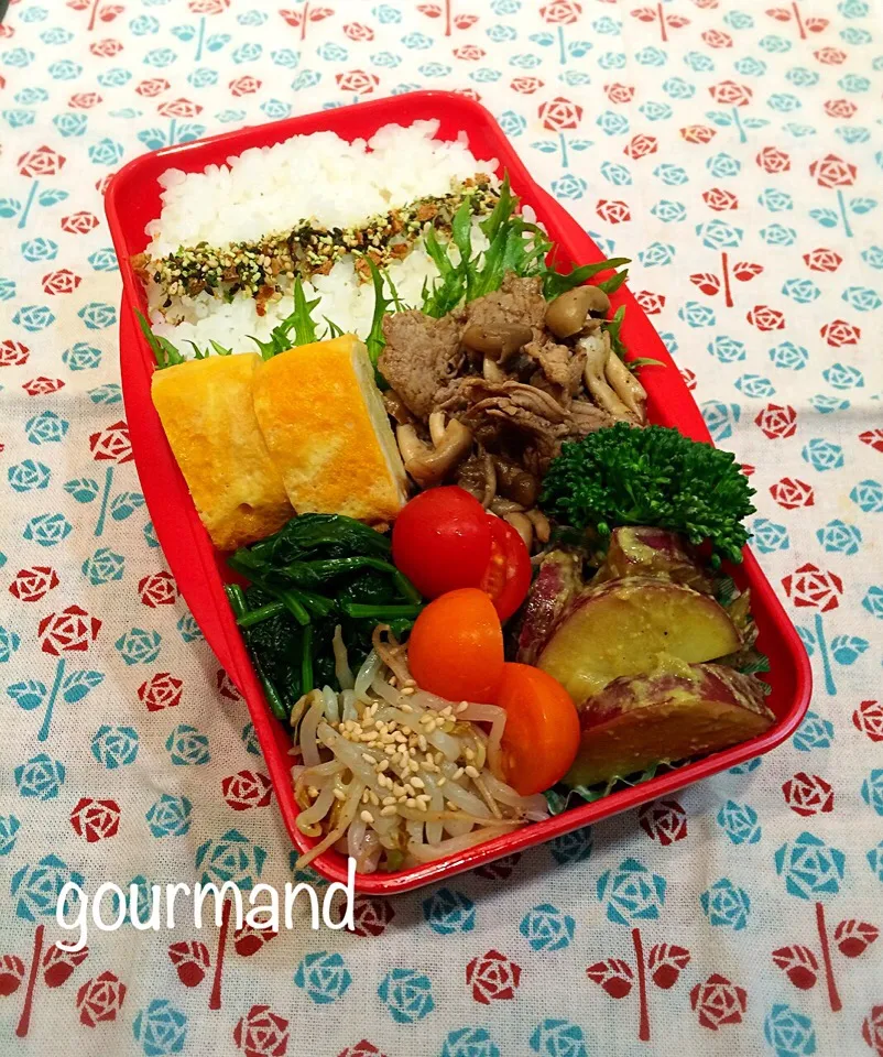 2014.11.5 息子お弁当♪|プーティさん