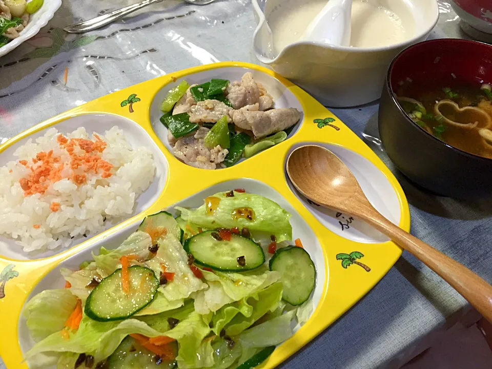 Snapdishの料理写真:晩御飯✧*｡٩(ˊωˋ*)و✧*｡|汰夢さん