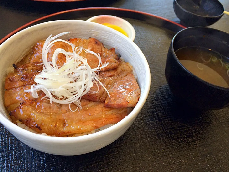 Snapdishの料理写真:ぶた丼|ぷりはにさん