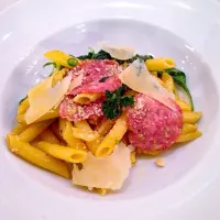 Penne Hot Pepperoni & Spinach|Eleven Two & Co.さん