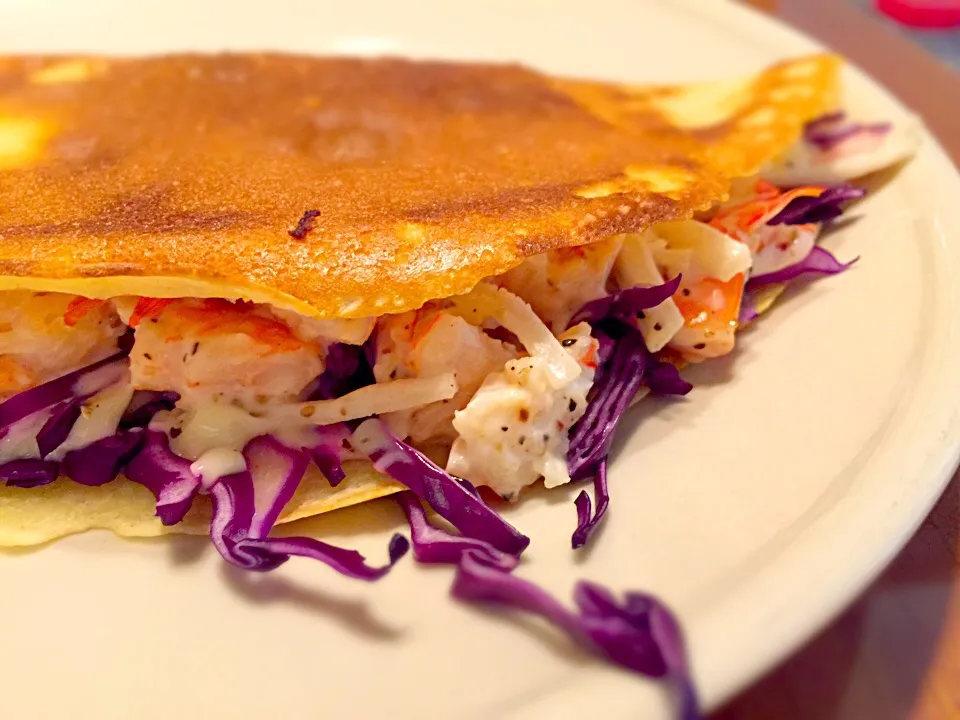 Shrimp salad pancake|Emmaさん