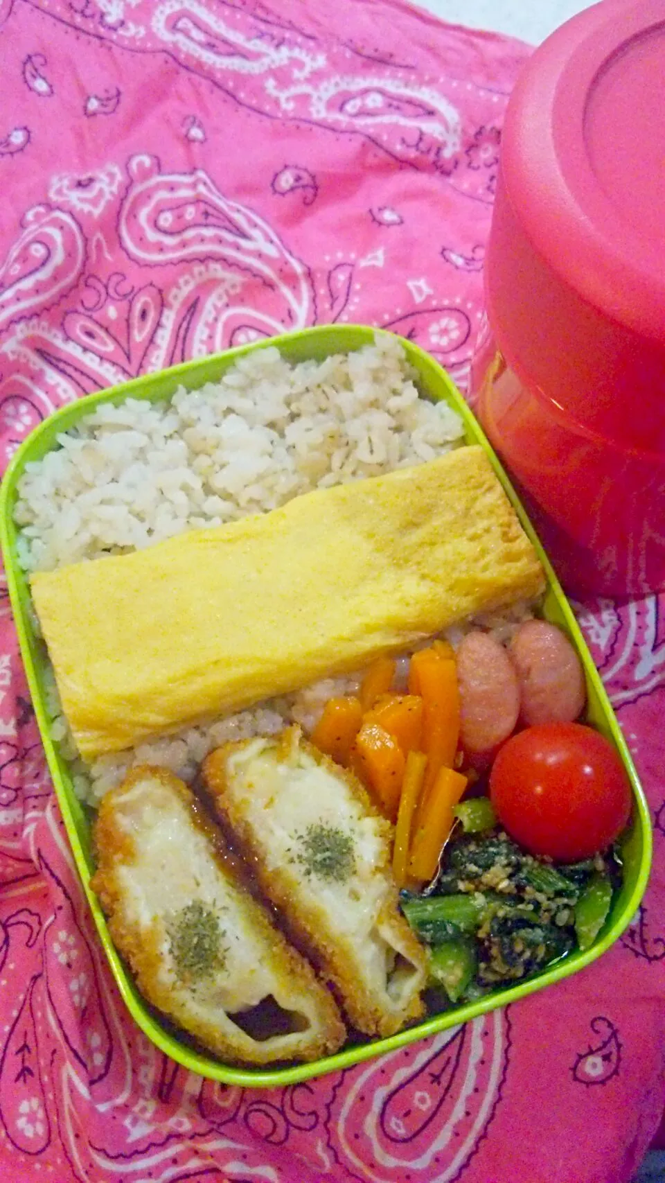 Snapdishの料理写真:旦那はん弁当♡|みっつさん