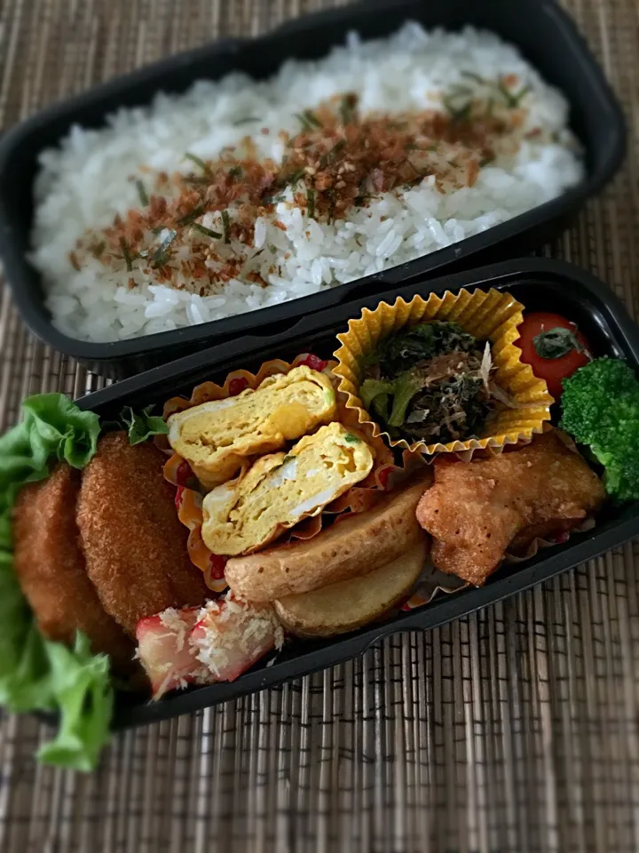 Snapdishの料理写真:11月7日 男子弁当|たまごさん