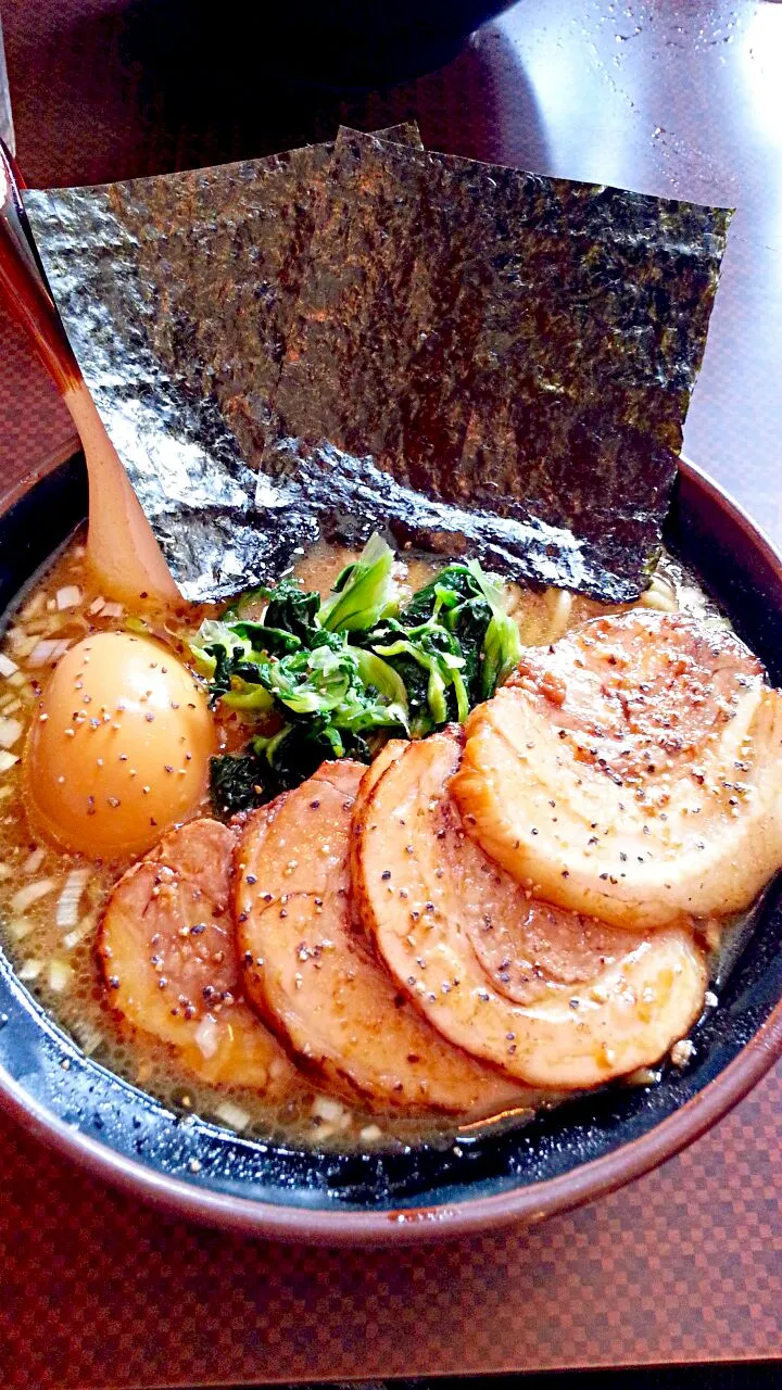 ガーリックチャーシュー味噌ラーメン+煮たまご|じょうさん