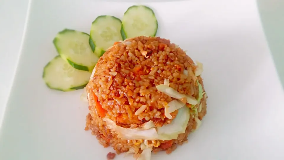 vege fried rice. #HH #healthy #vege #homecook #Fried Rice|Helen Wongさん