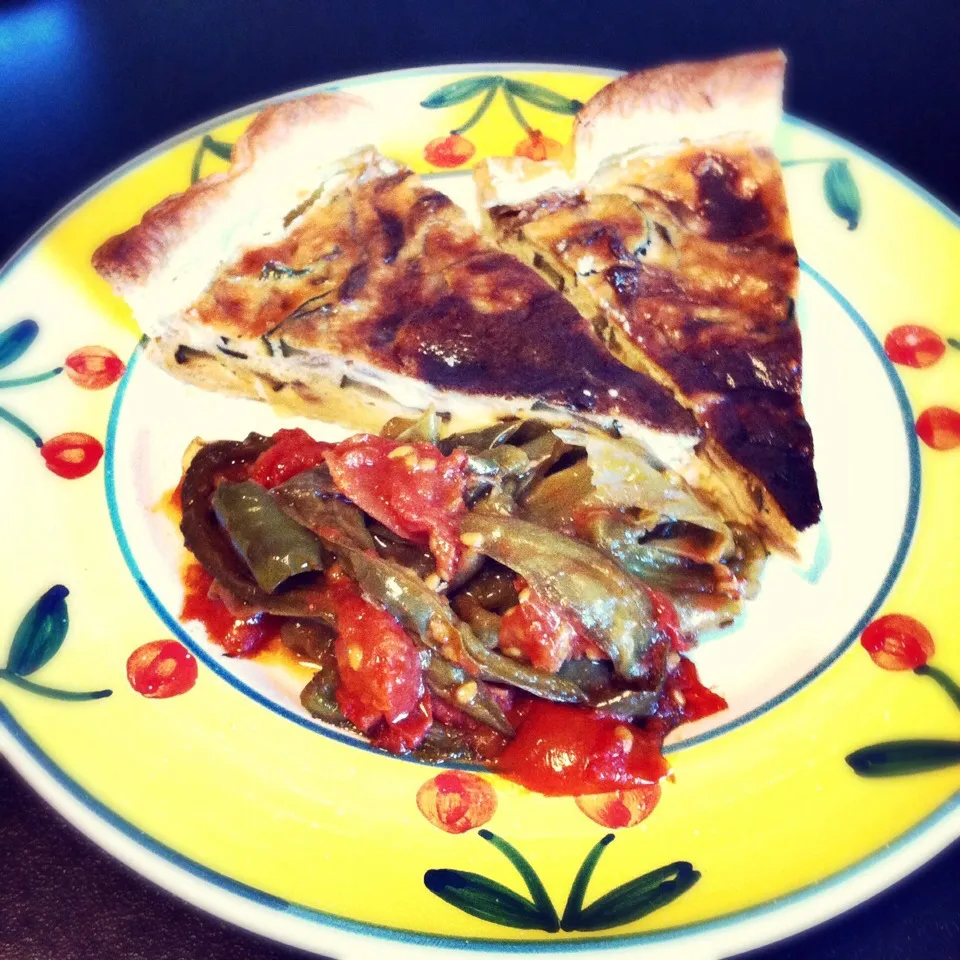 Marinated red peppers and zucchini quich|Stefan Labuschagneさん