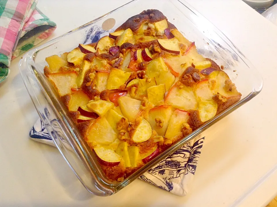 サツマイモとりんごのケーキ🎵|ゆうさん