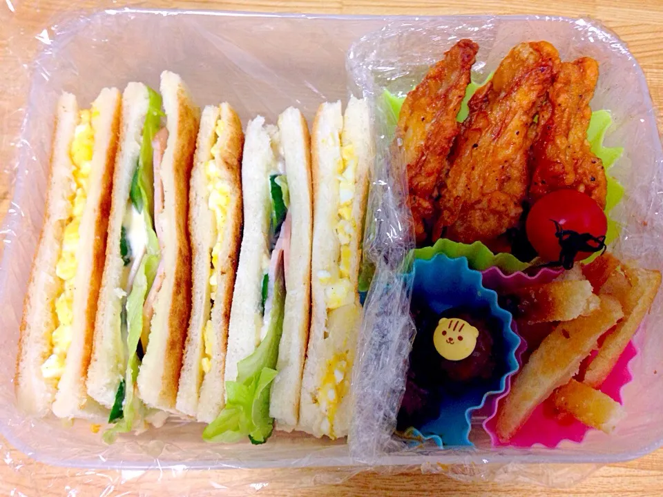 サンドイッチのお弁当|ayanoさん