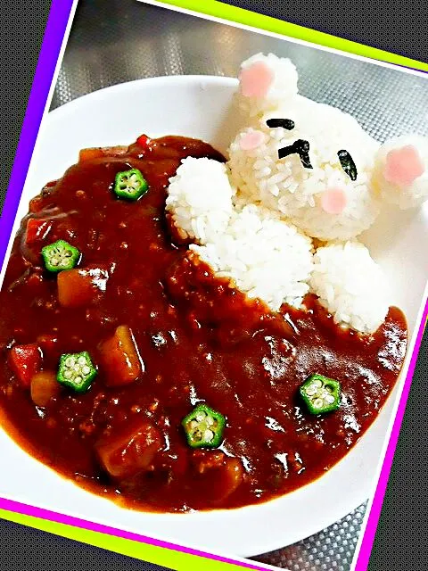 くまさんカレー󾠰|kitchentomokoさん