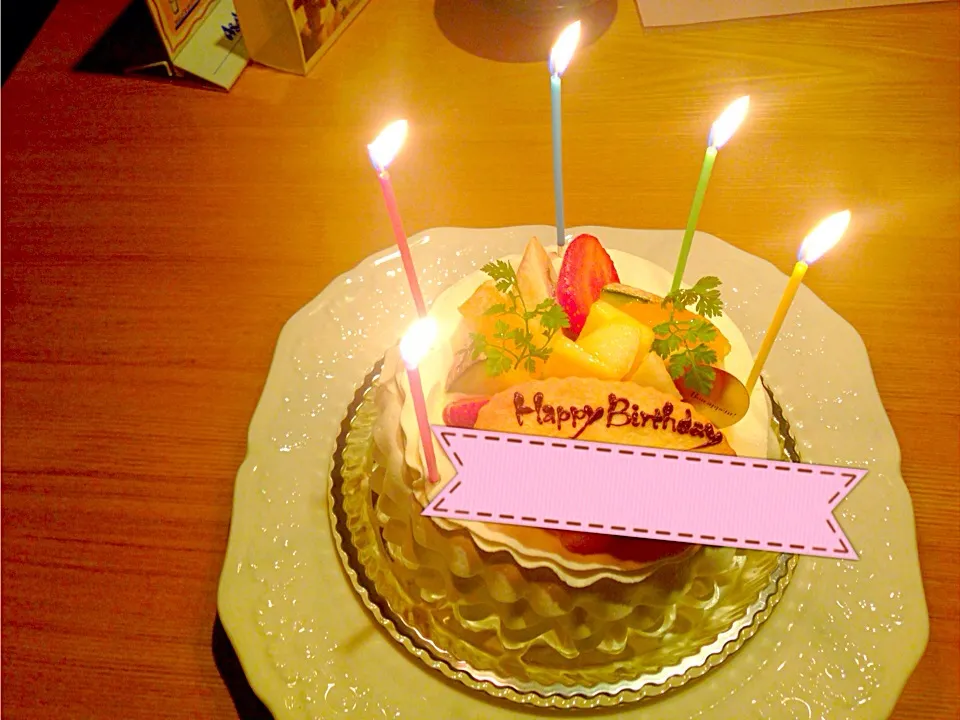 Snapdishの料理写真:Birthday Cake|kachacjaさん