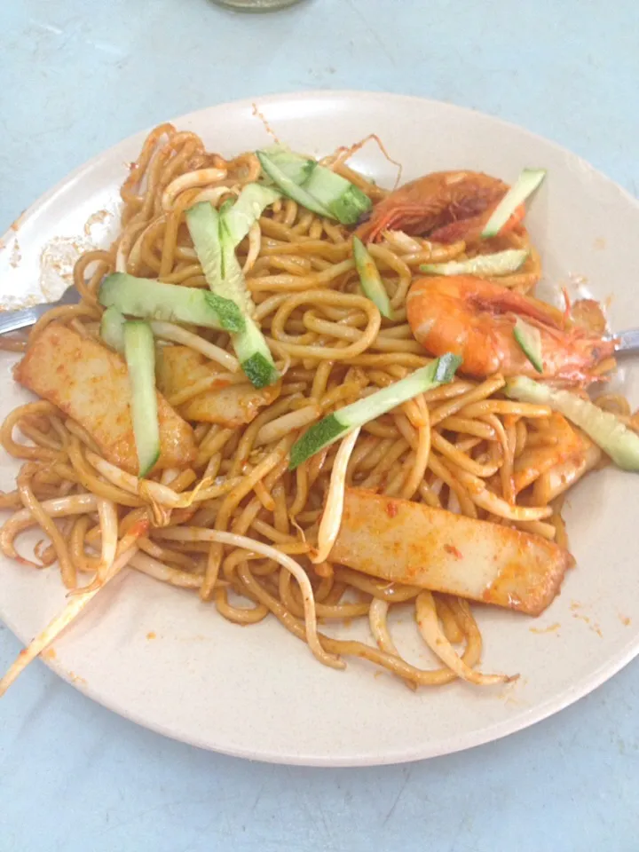 Spicy Mee got eng with shrimps|Chrisyyyさん