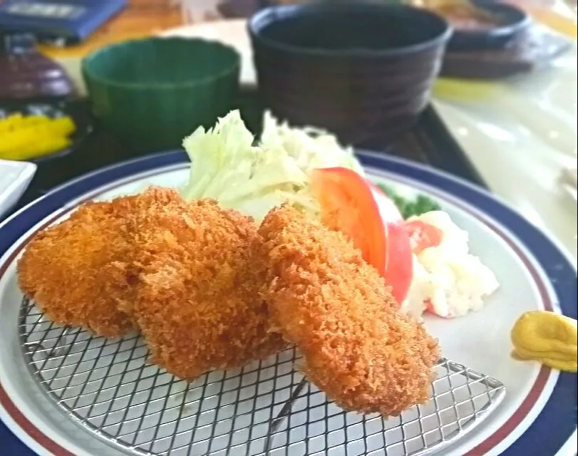 ヒレカツ食べて、後半がんばる(  ´﹀` )|直樹さん