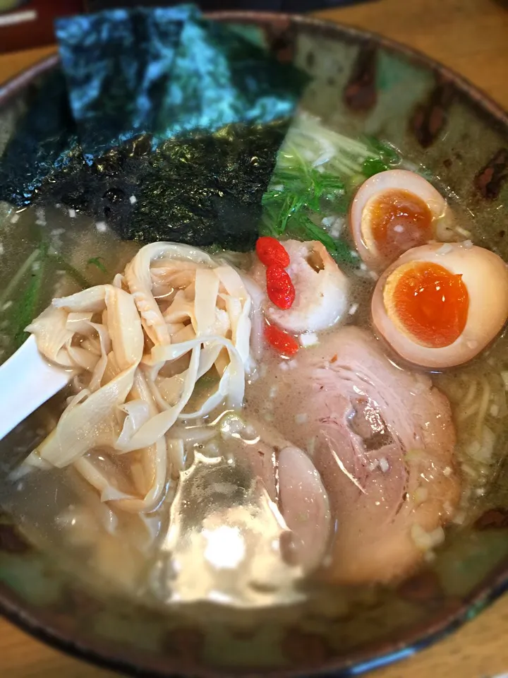 煮干し塩ラーメン|リュカさん