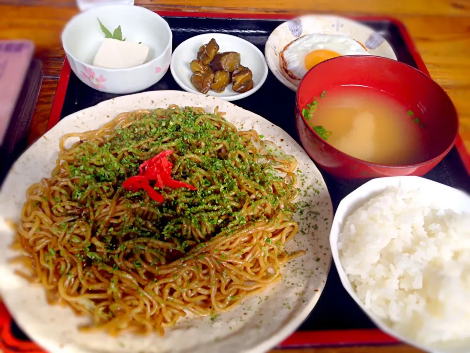 焼きそば定食|ubechaさん