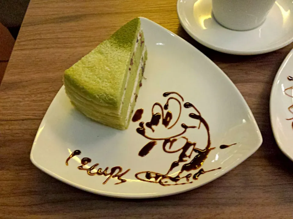 matcha mille crepe|Yvonne C.さん