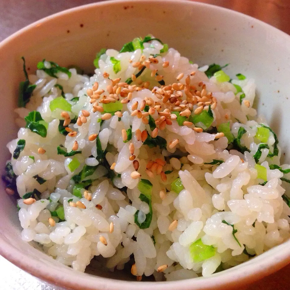 頂いた間引き大根の葉で菜飯♬ めっちゃ美味しい*\(^o^)/*|黒パグ.ヨシコさん