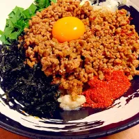 Snapdishの料理写真:銀時特製！スパイス香る台湾まぜそば！