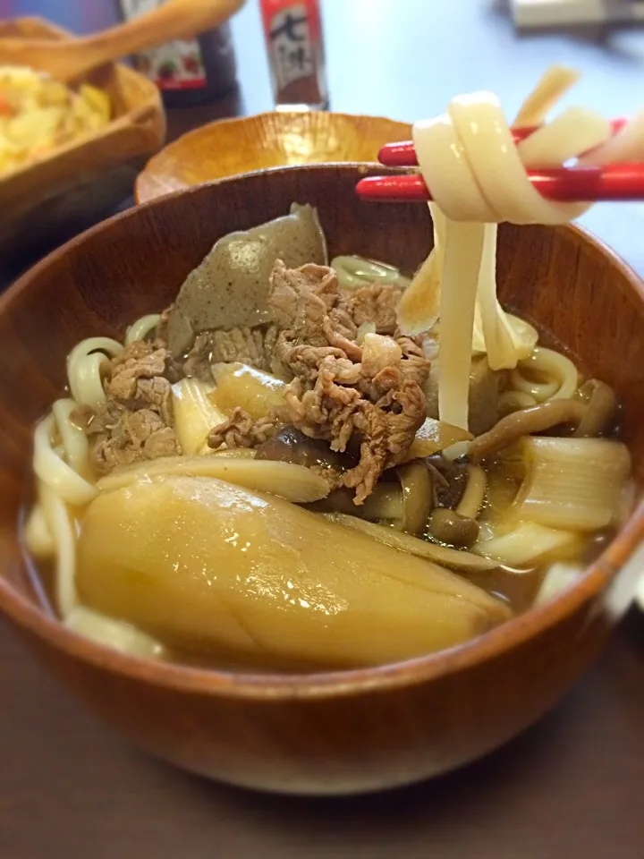 Snapdishの料理写真:芋煮うどん|Chicacoさん